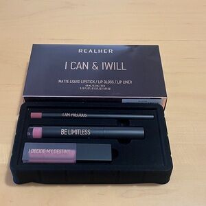 RealHer I Can & I Will Lip Kit - Mauve